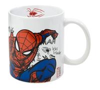 Stor TAZA CERAMICA 325 ML EN CAJA DE REGALO SPIDERMAN URBAN WEB