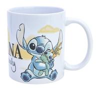 Stor S.L. Taza cerámica Stitch & Angel Ohana 325 ml en caja de regalo