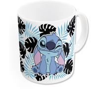 STOR TAZA CERAMICA 325 ML TERMICA EN CAJA REGALO STITCH ALOHA DISNEY CLASICOS