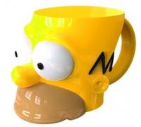 Stor taza ceramica 3d en caja regalo simpsons homer