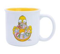 Stor Taza cerámica desayuno 400 ml en caja regalo Simpsons Homer Face