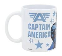 Stor Taza de Cerámica Vengadores 325ml - Taza de Desayuno con Diseño Original en Sublimación - Producto Oficial Marvel - Ideal para Café y Té