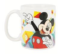 Stor Taza de Cerámica Mickey Mouse 325ml - Taza de Desayuno con Diseño Original en Sublimación - Producto Oficial Marvel - Ideal para Café y Té