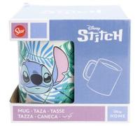 Stor taza ceramica 325 ml en caja regalo stitch aloha