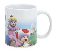 Stor Taza de Cerámica Super Mario Bros 325ml - Taza de Desayuno con Diseño Original en Sublimación - Producto Oficial Marvel - Ideal para Café y Té