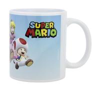 Stor Taza de Cerámica Super Mario Bros 325ml - Taza de Desayuno con Diseño Original en Sublimación - Producto Oficial Marvel - Ideal para Café y Té