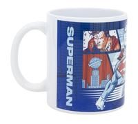 Stor Taza de Cerámica Superman 325ml - Taza de Desayuno con Diseño Original en Sublimación - Producto Oficial Marvel - Ideal para Café y Té