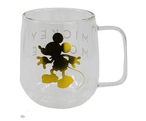 Stor TAZA DE CRISTAL DE DOBLE PARED 290 ML | MICKEY