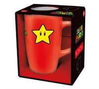 Stor taza ceramica latte 695 ml en caja regalo super mario