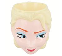 Stor Taza Ps 3d | Frozen Elsa, color Negro, Mediano, 210 ml