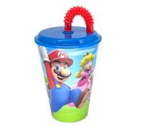 Stor VASO CAÑA EASY 430 ML SUPER MARIO