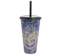 Stor Vaso de Cafe para Llevar con Tapa y Pajita Harry Potter 790ml - Polipropileno Reutilizable Libre de BPA - Tumbler Grande Viaje