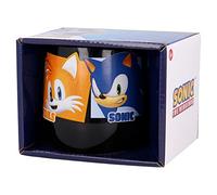 Stor8412497005000Cerámica Nova Taza en Regalo Caja, 360 ml Capacidad, Sonic