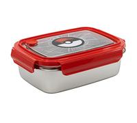 Stor8412497010509Acero Inoxidable Rectangular Sándwich Caja, 1020 ml Capacidad, Pokémon