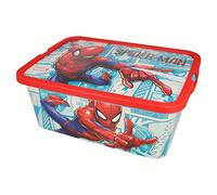 Stor8412497026258Almacenamiento Cuadro de Clic, 13 Litro Capacidad, Spiderman Cómics