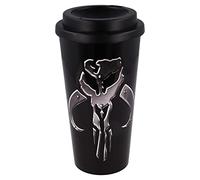Stor8412497048694Doble Pared Café Vaso, 520 ml Capacidad, El Niño Mandaloriano