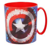 Stor8412497901876Micro Taza, 350 ml Capacidad, Icono Del Capitán América