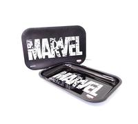 Storage 2.0 - Bandeja de Almacenamiento con Tapa magnética de Marvel Color Negro