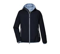 STOY Chaqueta funcional plegable para mujer, impermeable, con capucha, tallas grandes STS 18 WMN JCKT, azul marino, 46, 43139-000