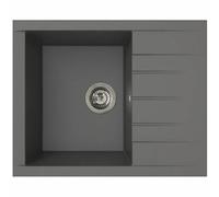 Stradour Fregadero Cubo 1C XS Gris hormigón