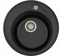 Stradour Fregadero RONDA SMC Black Straw - 06, 1 cuenco, Ø 49 cm