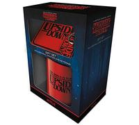 Stranger Things GP85295 Caja Regalo Oficial : Taza, Llavero y Posavasos, cerámica, Multicolor, 315 ml