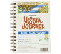 Strathmore 400 Series Visual Watercolor Journal, prensa en frío de 150 libras, blanco, 5.5 x 8 pulgadas