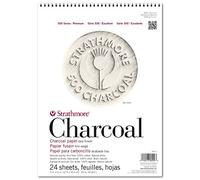Strathmore Serie 500 carbón, papel, blanco, 9 x 12