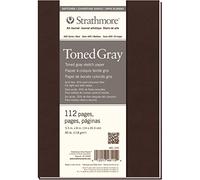 Strathmore 62481105 ALB ESP 5,5x8 56H Sketch (400) 89g Gris, 8"x5.5"