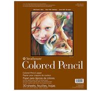 Strathmore Colored Pencil Spiral Paper Pad 11"X14"-30 Sheets