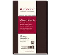 Strathmore Pro-Art ALB ESP 5,8x8,8 32H Mix Media (500) 100% 190g Blanc Nat, Beige, 5,5x8,5"
