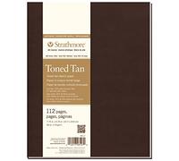 Strathmore Pro-Art Sketch - Álbum espiral, 19.7 x 24.8, 56H, 89g, color bronceado