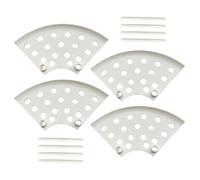 Strawberry Support Cradles, 4 Piece Garden Holder Set, Fruit Growing Protector Stands, 6.89x3.54 Inches, Elevated Cage Racks, for Potted Plants, Lawn, Roses, Outdoor Flower