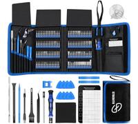STREBITO Kit Destornilladores Precisión 142 en 1 para iPhone, PC, PS5 | Mini Juego de Destornilladores con 120 Puntas, Magnético de Herramientas de Reparación para MacBook, Portátil, Tableta, Xbox