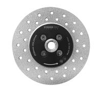 STREND PRO Disco de diamante de 125 mm para baldosas/cerámica/vidrio/granito/Mramor - Utilice ambos lados - Disco de corte de diamante Premium Flex para amoladora angular M14 - lijado de azulejos,