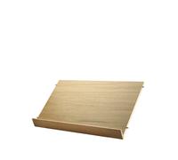 String Estante para revistero String madera Roble. 58x30 cm