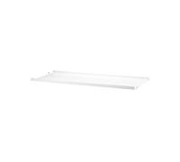 String Estante String metal Blanco. 78x20 cm. borde bajo