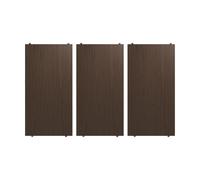 String Estante String Roble oscuro. 58×30 cm. pack de 3