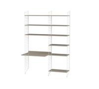 String Habitación de niños String beige y blanco - Combinación D
