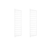 String Panel de pared String Blanco. 75x20 cm. paquete de 2
