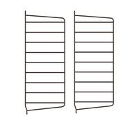 String Panel de pared String Marrón oscuro. 50x20 cm. pack de 2