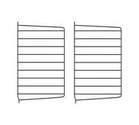 String Panel de pared String Marrón oscuro. 50x30 cm. pack de 2