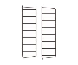 String Panel de pared String Marrón oscuro. 75x20 cm. pack de 2