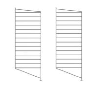 String Panel de suelo String Gris oscuro. 85x30 cm. set de 2