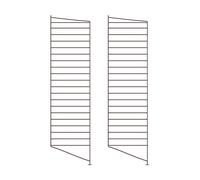 String Panel de suelo String Marrón oscuro. 115x30 cm. pack de 2