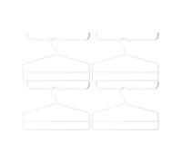 String Percha String paquete de 4 Blanco