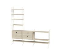 String Salón String fresno y beige - Combinación J