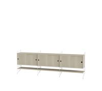 String Salón String fresno y blanco - Combinación F