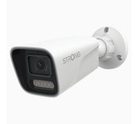 Strong Cámara Exterior 3K 5MP, Cámara Seguridad PoE con Detección Movimiento/Humana, Visión Nocturna Avanzada, Alertas de Vehículos, IP67 Impermeable, Micrófono, Grabación NVR/Cloud, Control por App