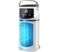 STTTBD Mini Aire Acondicionado Silencioso 4 En 1, 9 Velocidades, 3 Modos Nebulización, Aire Acondicionado Portátil Sin Manguera Escape, Mini Enfriador Aire para El Hogar/Oficina. B